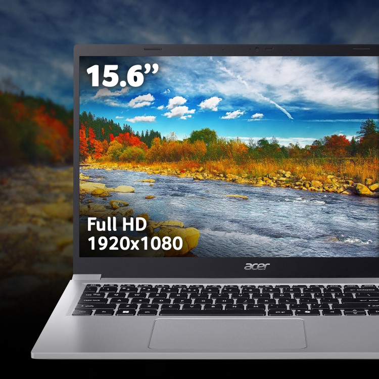 Acer Aspire Lite Intel N150 4GB RAM 128GB SSD 15.6 Inch Windows 11 Laptop