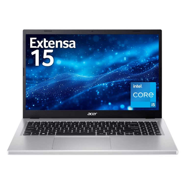 Acer Extensa 15 EX215-57 - Intel Core i5 - 13420H / up to 4.6 GHz - Win 11 Pro - UHD Graphics - 16 GB RAM - 512 GB SSD QLC - 15.6" 1920 x 1080 Full HD - Wi-Fi 6 - pure silver - k