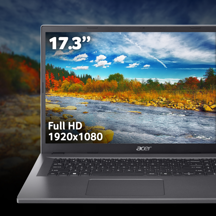 Acer Aspire Go 17 Intel Core 3 8GB RAM 128GB SSD 17.3 Inch Windows 11 Laptop