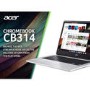 Refurbished Acer 314 CB314-3HT-P36P Intel Pentium N5030 8GB RAM 128GB eMMc 14 Inch Touchscreen Chromebook