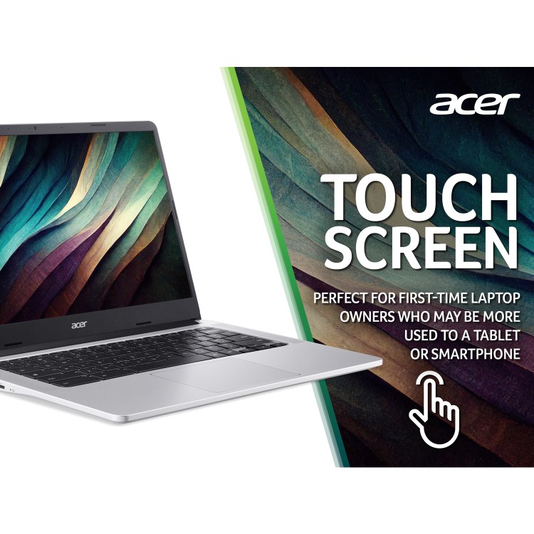 Refurbished Acer 314 CB314-3HT-P36P Intel Pentium N5030 8GB RAM 128GB eMMc 14 Inch Touchscreen Chromebook