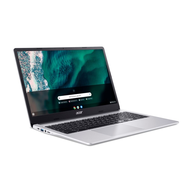 Acer Chromebook 315 CB315-4H CB315-4H-C8UG 39.6 cm [15.6] Clamshell Chromebook - Full HD - 60 Hz - Intel Celeron N4500 - 4 GB - 128 GB Flash Memory - English [UK] Keyboard - Silver
