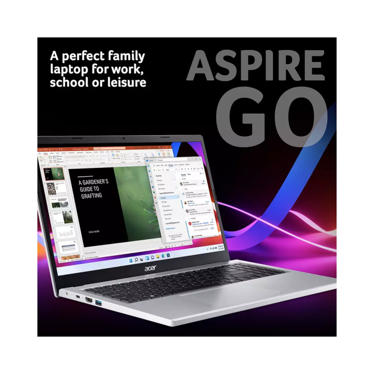 Acer Aspire Go 15 Intel Core i3 8GB RAM 256GB SSD 15.6 Inch Windows 11 Laptop