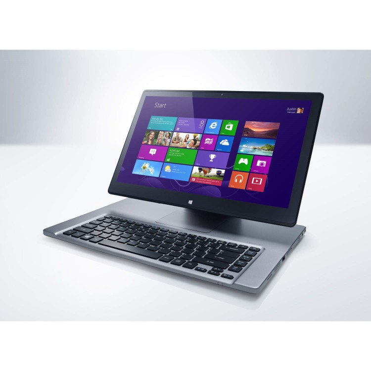 Acer Aspire R7-572 4th Gen Core i5-4200U 4GB 500GB Folding Screen Convertible Windows 8.1 TOuch Laptop