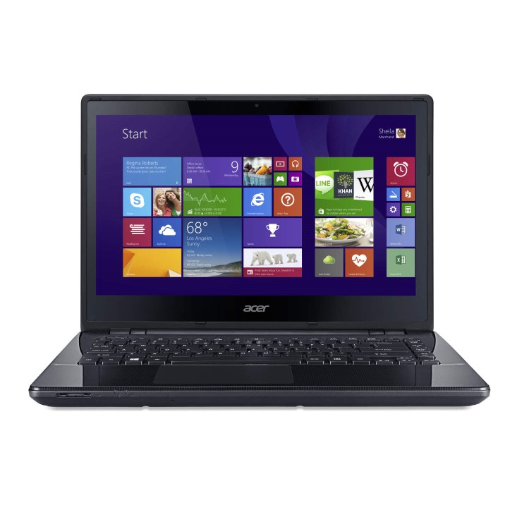Refurbished Acer Aspire E5-471P 14" Intel Core i3-4005U 1.7GHz 4GB 500GB Win8.1 Touchscreen Laptop