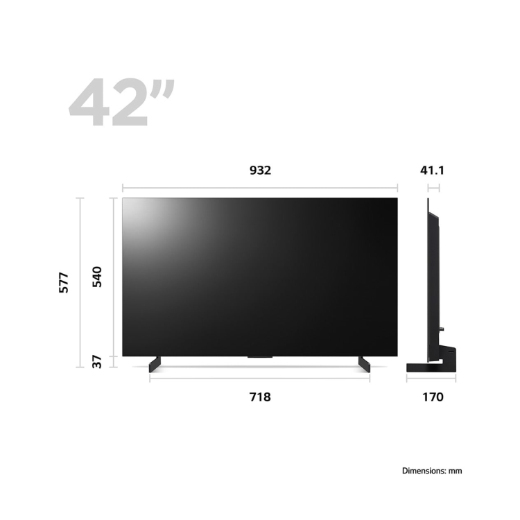 Refurbished LG evo 42" 4K Ultra HD with HDR Freeview OLED Smart TV 