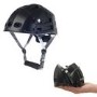 Overade Plixi Fit Foldable Helmet in Black - S/M