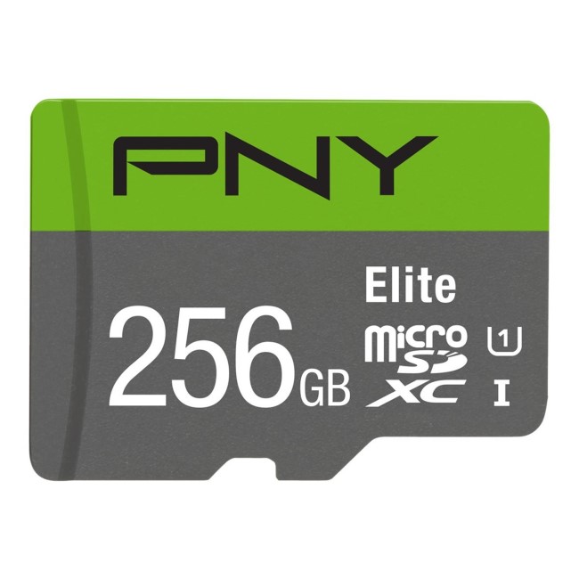 PNY Elite flash memory card - 256 GB - microSDXC UHS-I