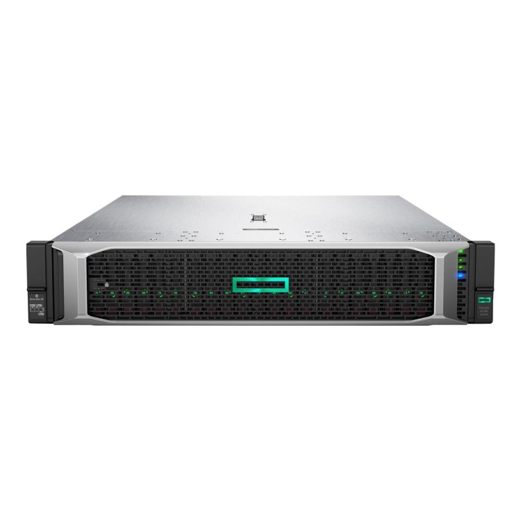 Hewlett Packard HPE ProLiant DL380 Gen10 Network Choice - Server - rack-mountable - 2U - 2-way - 1 x Xeon Silver 4210R / 2.4 GHz - RAM 32 GB - SATA/SAS - hot-swap 2.5" bays - no HDD - GigE - mon