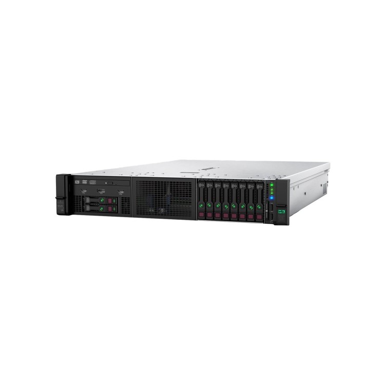 Hewlett Packard HPE ProLiant DL380 Gen10 Network Choice - Server - rack-mountable - 2U - 2-way - 1 x Xeon Silver 4210R / 2.4 GHz - RAM 32 GB - SATA/SAS - hot-swap 2.5" bays - no HDD - GigE - mon