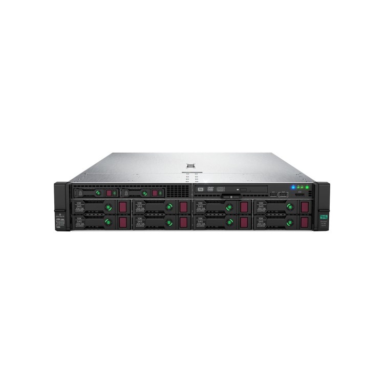 Hewlett Packard HPE ProLiant DL380 Gen10 Network Choice - Server - rack-mountable - 2U - 2-way - 1 x Xeon Silver 4210R / 2.4 GHz - RAM 32 GB - SATA/SAS - hot-swap 2.5" bays - no HDD - GigE - mon