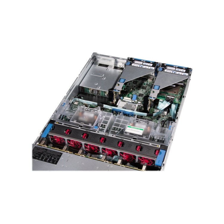 Hewlett Packard HPE ProLiant DL380 Gen10 Network Choice - Server - rack-mountable - 2U - 2-way - 1 x Xeon Silver 4210R / 2.4 GHz - RAM 32 GB - SATA/SAS - hot-swap 2.5" bays - no HDD - GigE - mon