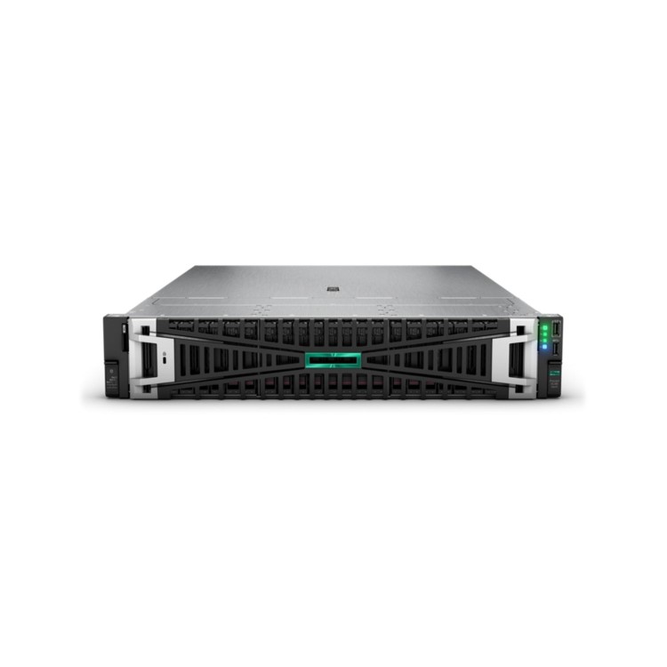 Hewlett Packard HPE ProLiant DL385 Gen11 AMD EPYC 9124 3.0GHz 16c 1P 32GB U.3 BC MR408i-o 2.5 8SFF 1000W Gigabit Ethernet 1U Rack-mountable Server
