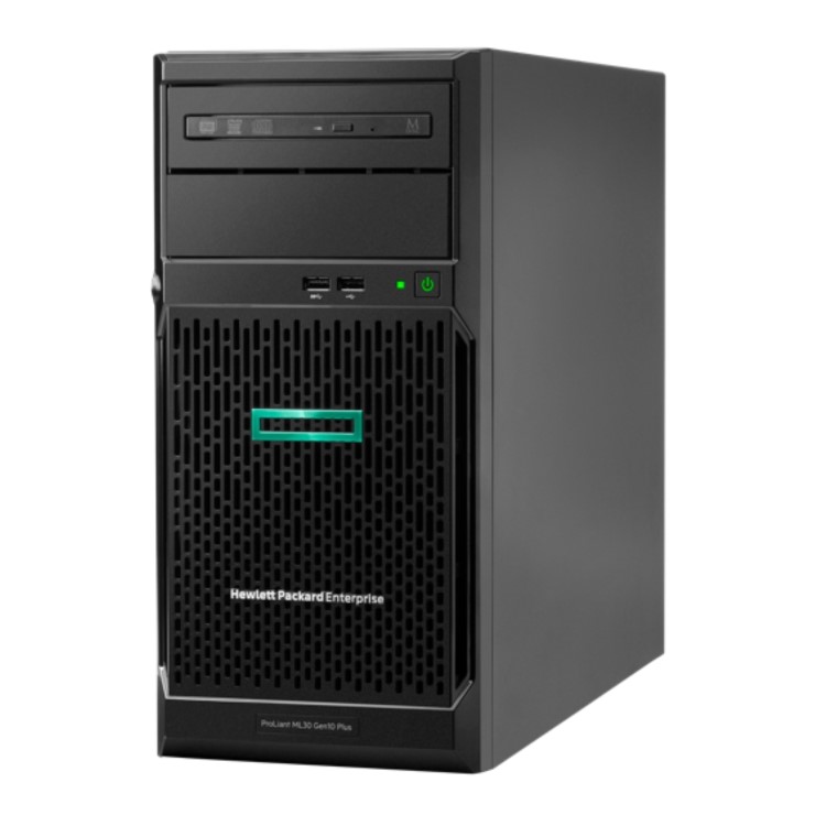 HPE ProLiant ML30 Gen10 Plus Intel Xeon E-2314 2.80GHz 4c 16GB RAM 4U Tower Server - No HDD