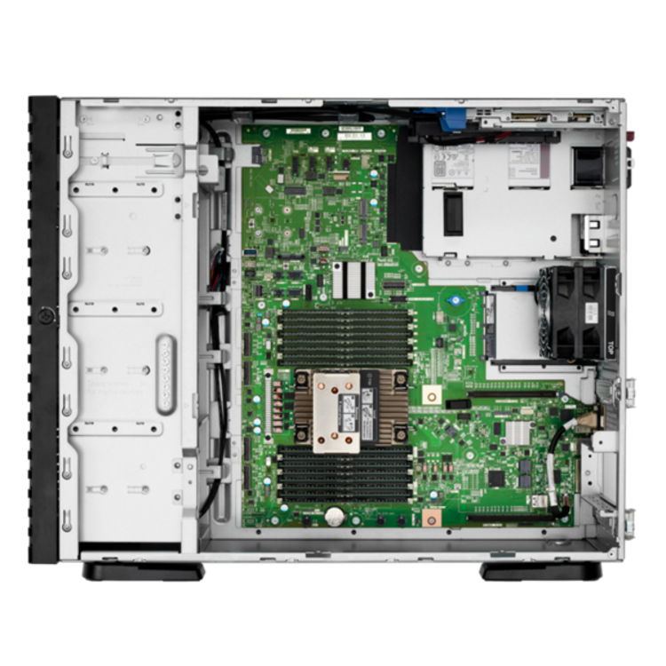 HPE ProLiant ML110 Gen11 Intel Xeon-S 4510 12-Core 2.40GHz 30MB 32GB 1 x 32GB PC5-5600B RDIMM 8 x Hot Plug 2.5in Small Form Factor Basic Carrier MR408i-o No Optical 1000W 3 Year Next Business Day Warr