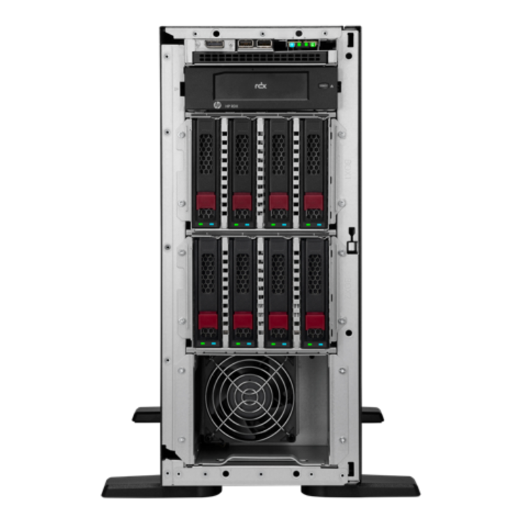 HPE ProLiant ML110 Gen11 Intel Xeon-S 4510 12-Core 2.40GHz 30MB 32GB 1 x 32GB PC5-5600B RDIMM 8 x Hot Plug 2.5in Small Form Factor Basic Carrier MR408i-o No Optical 1000W 3 Year Next Business Day Warr