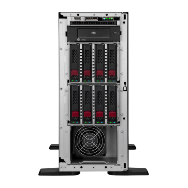 HPE ProLiant ML110 Gen11 Intel Xeon Bronze 3508U 2.2GHz 8c 32GB RAM 2x2TB HDD 4.5U Tower Server