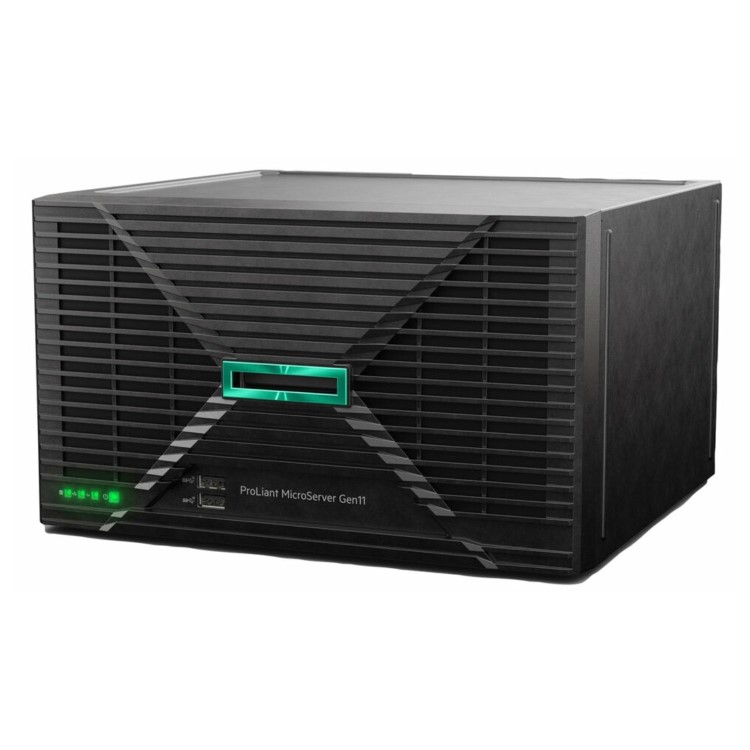 HPE ProLiant Microserver Gen11 Intel Pentium Gold G7400 3.7GHz 2c 16GB RAM 1TB HDD Ultra Micro Tower Server