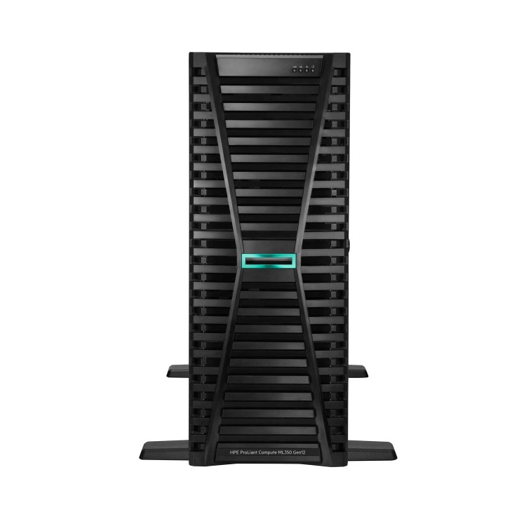 Hewlett Packard HPE ProLiant Compute ML350 Gen12 6515P 16c 1x64GB-R 8SFF MR408i-o 2x480GB SSD 2x1000W PS EU Server - This HPE pre built server includes the following_ - 1 x P69728-B21  HPE 64GB 