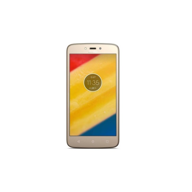 Motorola Moto C Fine Gold 5" 16GB 4G Dual SIM Unlocked & SIM Free