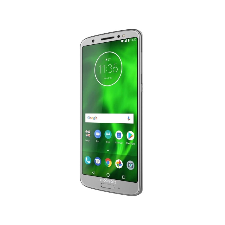 Motorola Moto G6 Silver 5.7" 32GB 4G Unlocked & SIM Free