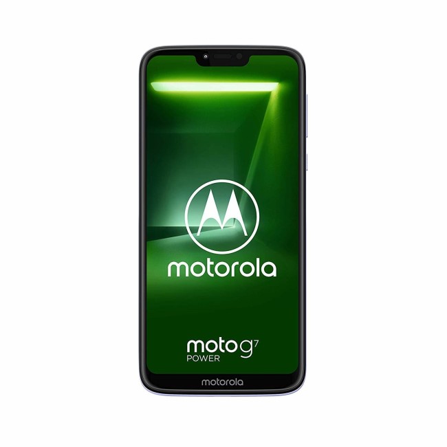 GRADE A1 - Motorola Moto G7 Power Iced Violet 6.2" 64GB 4G Unlocked & SIM Free