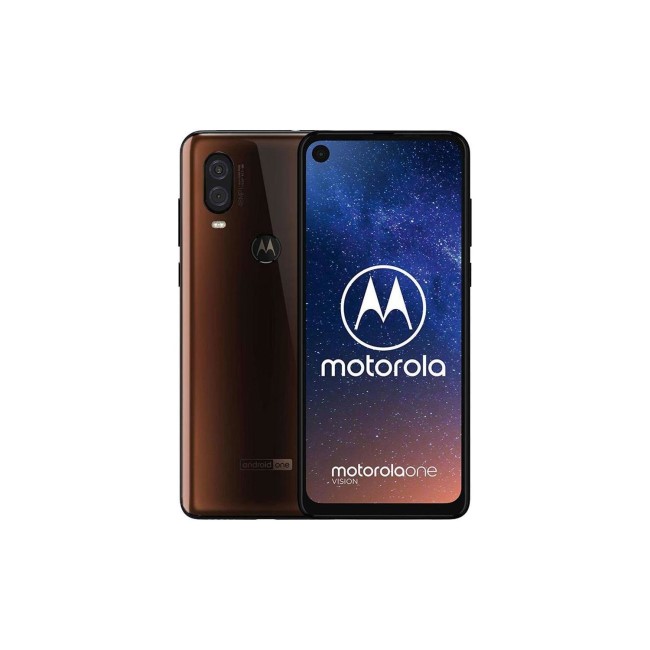 GRADE A2 - Motorola One Vision Bronze 6.34" 128GB 4G Single SIM Unlocked & SIM Free