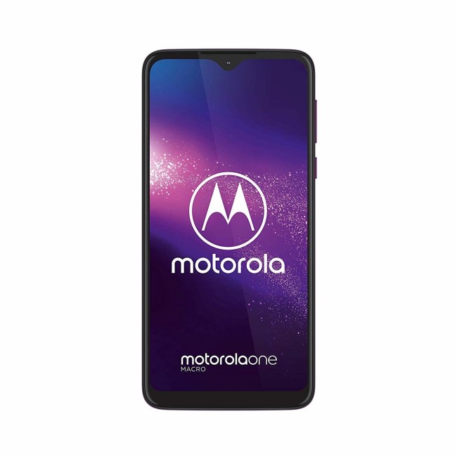 Grade A1 Motorola One Macro Ultra Violet  6.2" 64GB 4G Dual SIM Unlocked & SIM Free
