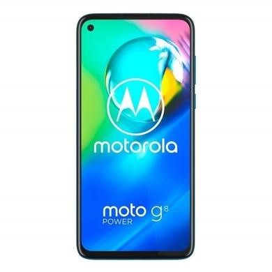 Refurbished Motorola Moto G8 Power Capri Blue 6.4" 64GB 4G Dual SIM Unlocked & SIM Free Smartphone