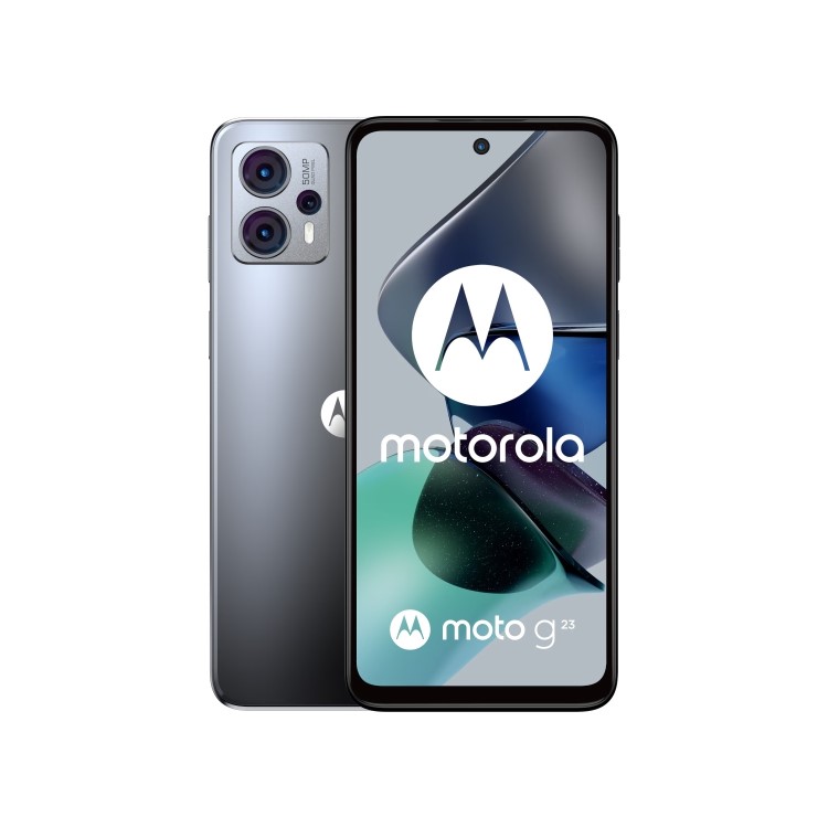 Refurbished Motorola Moto G23 Matte Charcoal 6.5" 128GB 4G Unlocked & SIM Free Smartphone
