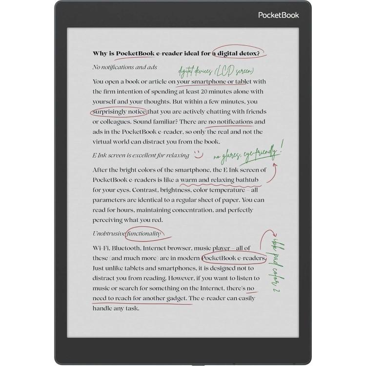 PocketBook Color Note Stormy Sea 10.3" 32GB Wi-Fi e-Reader