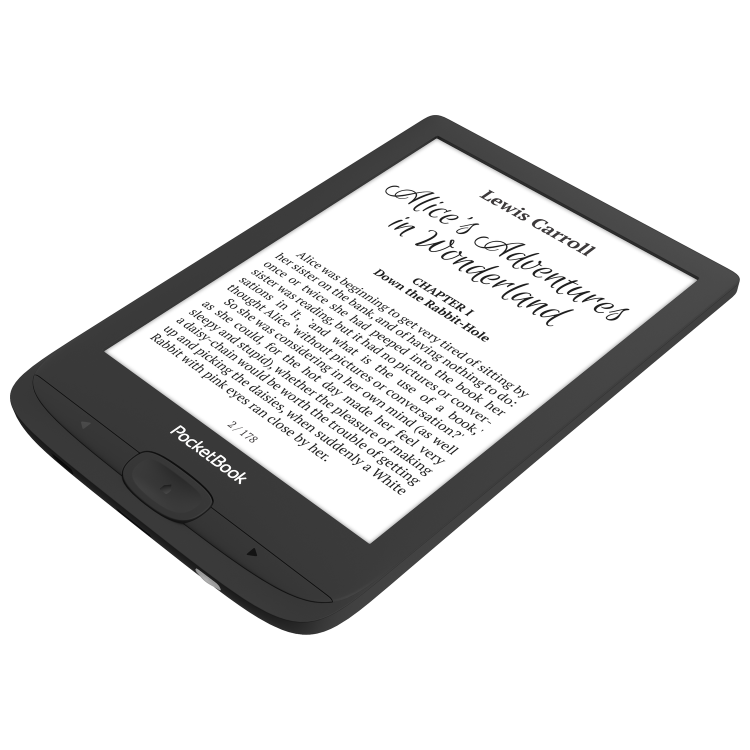 PocketBook Basic Lux 4 Ink Black 6" 8GB Wi-Fi e-Reader