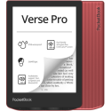 PB634-3-WW PocketBook Verse Pro Passion Red 6" 16GB Wi-Fi e-Reader