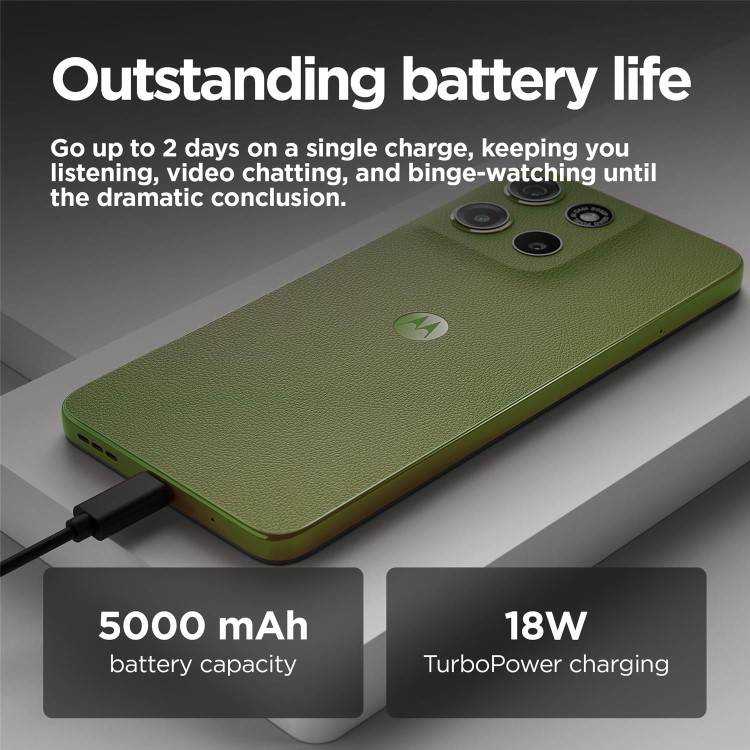 Motorola Moto G15 Iguana Green 6.72" 128GB 4G Unlocked & SIM Free Smartphone