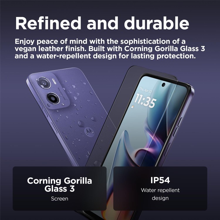 Motorola Moto E15 Fresh Lavender 6.67" 64GB 4G Unlocked & SIM Free Smartphone