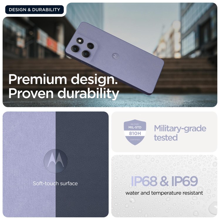 Motorola Moto G86 5G Cosmic Sky 6.67" 256GB 5G Unlocked & SIM Free Smartphone