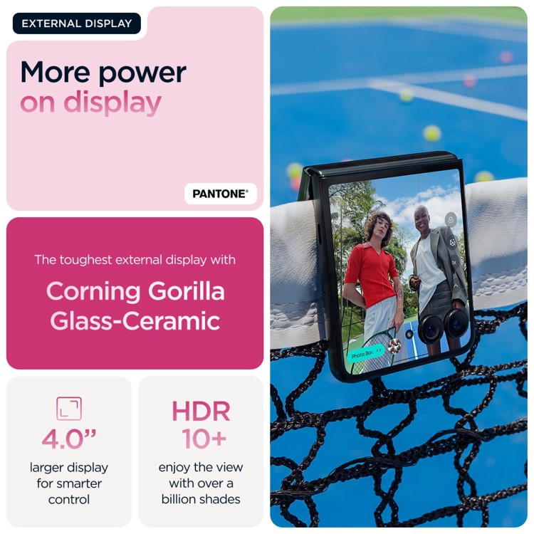 Motorola Razr 60 Ultra Pantone Cabaret 7" 512GB 5G Unlocked & SIM Free Smartphone