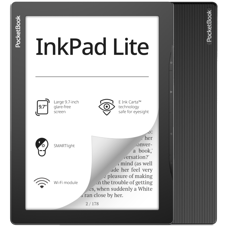 PocketBook InkPad Lite Mist Grey 9.7" 8GB Wi-Fi e-Reader