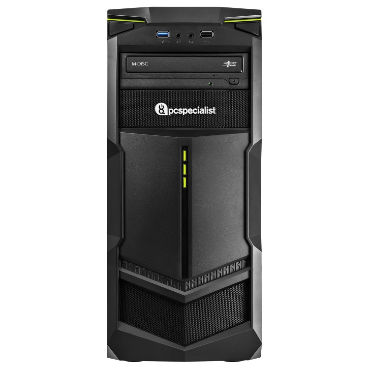 PC Specialist Osiris Sentinel AMD Ryzen 3 12000 8GB 1TB GeForce GTX 1050 Windows 10 Gaming Desktop 