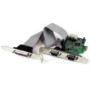 StarTech 2S1P Native PCI Express Parallel Serial Combo Card with 16550 UART