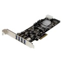 PEXUSB3S42V StarTech.com 4 Port PCI Express PCIe SuperSpeed USB 3.0 Card Adapter w/ 2 Dedicated 5Gbps Channels