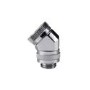 Phanteks 12mm Hard Tube Adapter 45 - Chrome