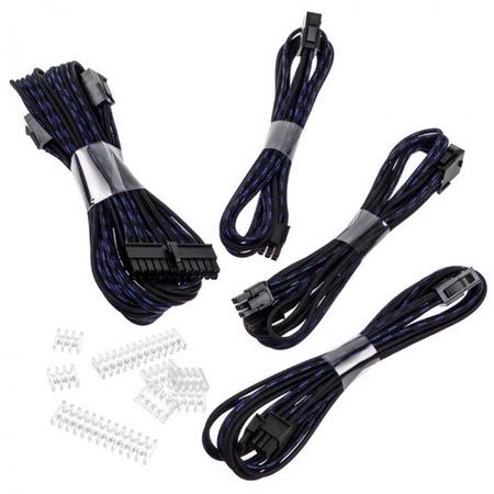 Phanteks Extension Cable Combo Kit S-Pattern - Black/Blue