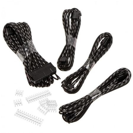 Phanteks Extension Cable Combo Kit S-Pattern - Black/Silver