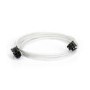 Phanteks Molex Cable Extension 50cm - Sleeved White