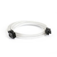 Phanteks 6-Pin PCIe Cable Extension 50cm - Sleeved White