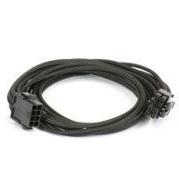 Phanteks 8-Pin EPS12V Cable Extension 50cm - Sleeved Black
