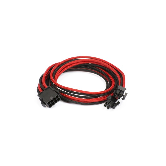 Phanteks 8-Pin EPS12V Cable Extension 50cm - Sleeved Black & Red