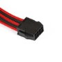 Phanteks 8-Pin EPS12V Cable Extension 50cm - Sleeved Black & Red