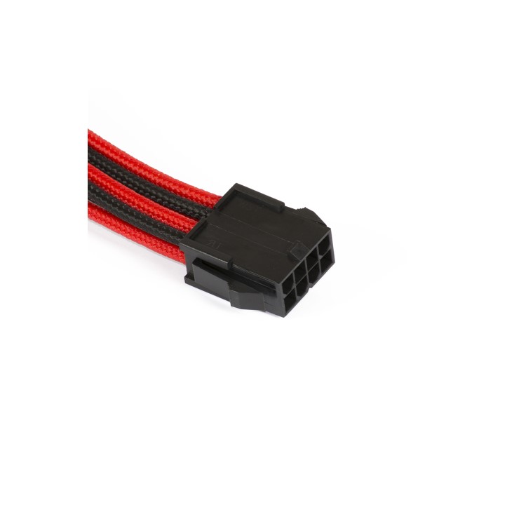 Phanteks 8-Pin EPS12V Cable Extension 50cm - Sleeved Black & Red